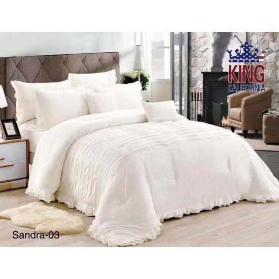 California Sandra Summer Quilt Set 8 Piece