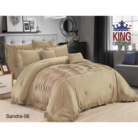 California Sandra Summer Quilt Set 8 Piece