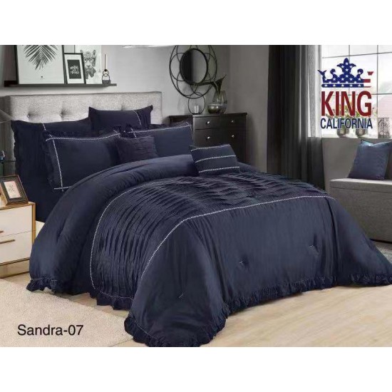 California Sandra Summer Quilt Set 8 Piece