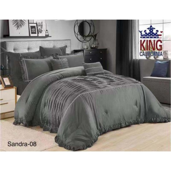 California Sandra Summer Quilt Set 8 Piece