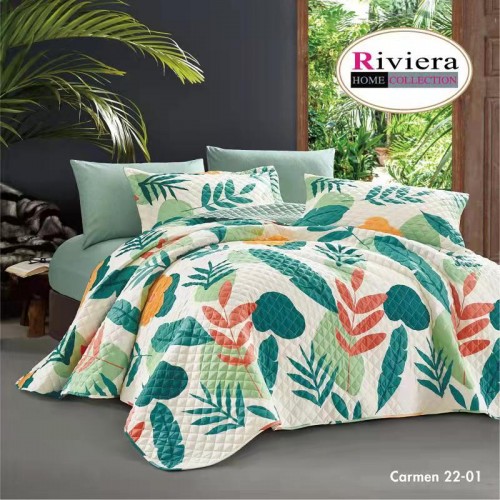    Riviera Carmen Summer Quilt Set 4 piece