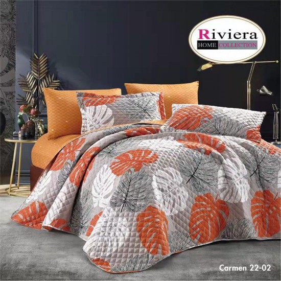    Riviera Carmen Summer Quilt Set 4 piece