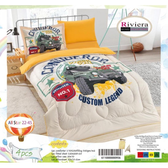 Riviera Kids bedding set 4 pieces Summer