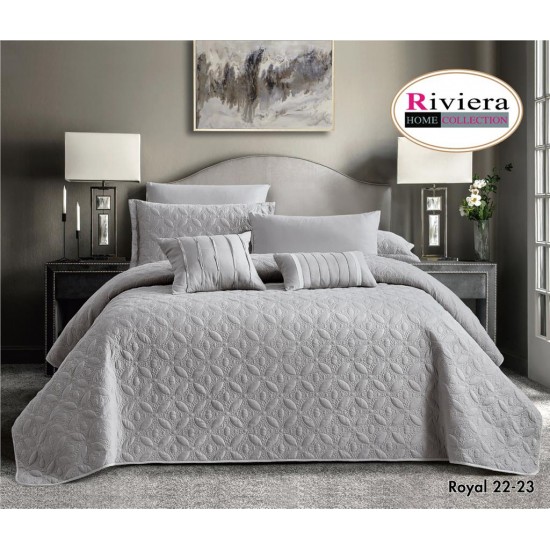 Riviera Summer Royal Quilt Set 8-piece