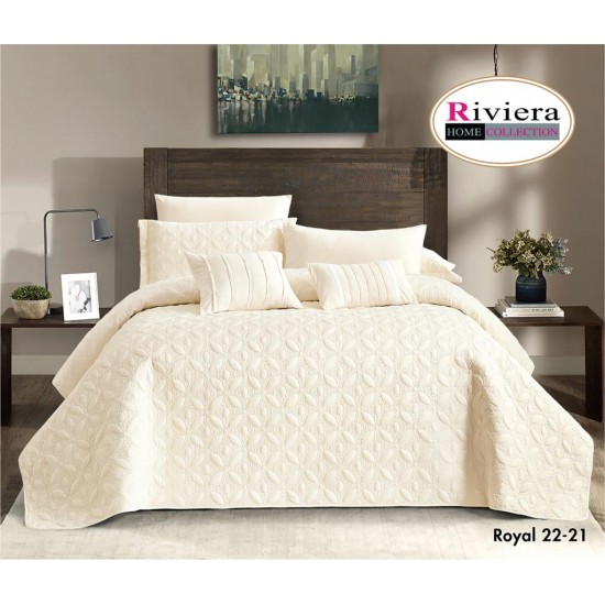 Riviera Summer Royal Quilt Set 8-piece