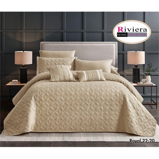 Riviera Summer Royal Quilt Set 8-piece