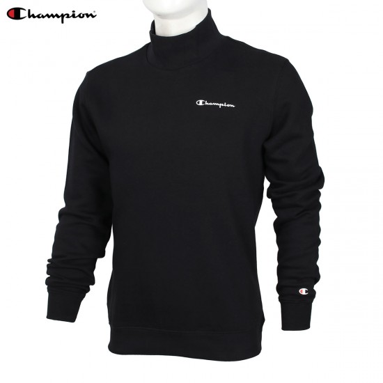CHAMPION MENS MOCK T/NECK SWEATSHIRT