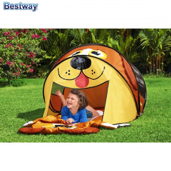 BESTWAY ADVENTURE CHASERS PUPPY PLAY TENT 72*38*32/1.8 68108