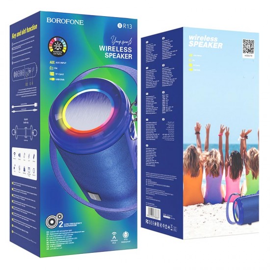 BOROFONE BR13 Young sports wireless speaker Blue