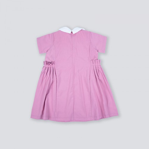 Pink Elementary School Dress Model BTS2 For Girls 