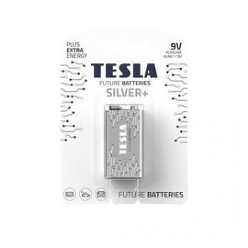 BATTERIES TESLA  9V SILVER+