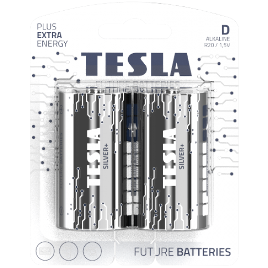 BATTERIES TESLA   D SILVER+