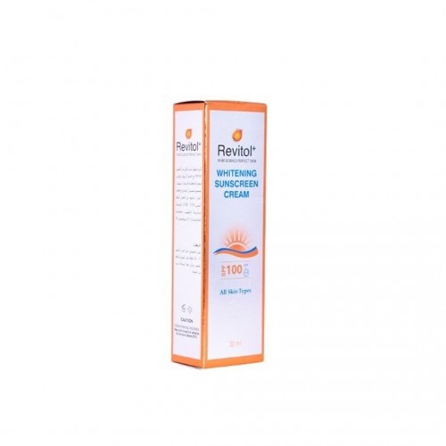 REVITOL WHITENING SUNBLOCK INVISIBLE CREAM SPF 100-30 ml