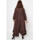 The Brown Set - Ruffled Cardigan & Pants