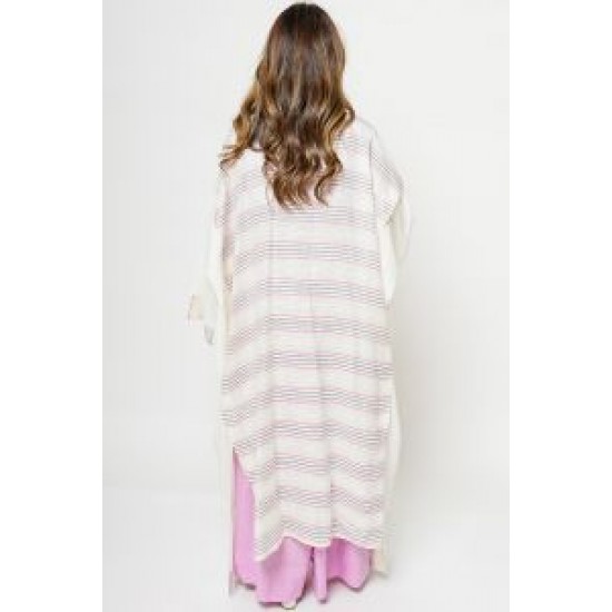 Jumpsuit with Long Cardigan (2pcs)