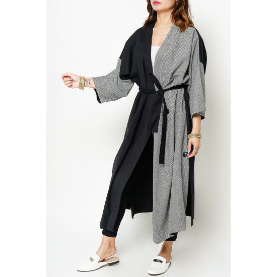 Half & Half Short Bisht
