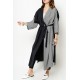 Half & Half Short Bisht
