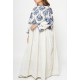 Open Shoulder Kaftan Dress