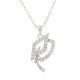 Silver Plated Necklace with an Oxford Cap