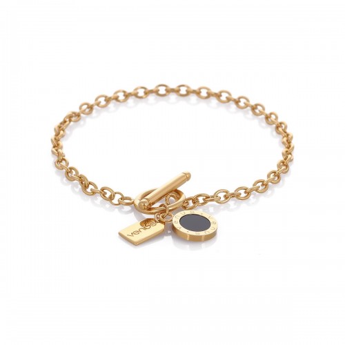 Toggle Type Bracelet Gold