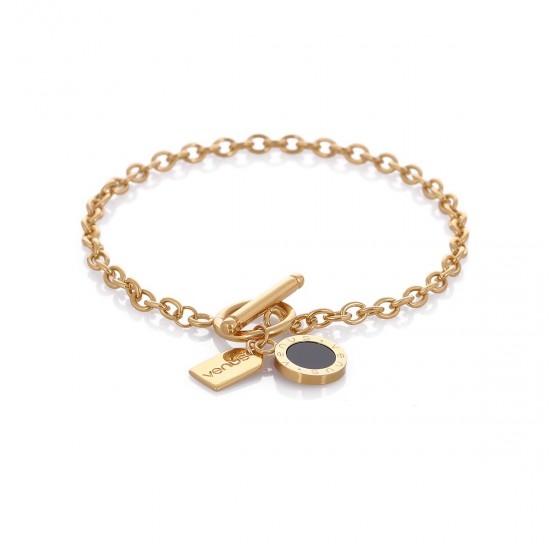 Toggle Type Bracelet Gold