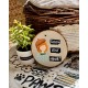 Chalk painted coaster