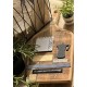 Decorative piece of wood with sticky note