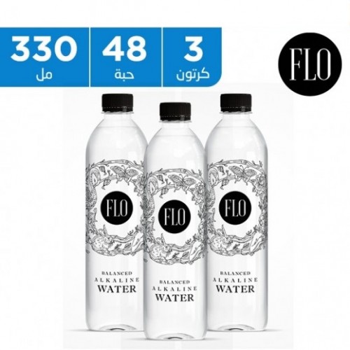 Flo Balanced Alkaline Water 48 x 330 ml