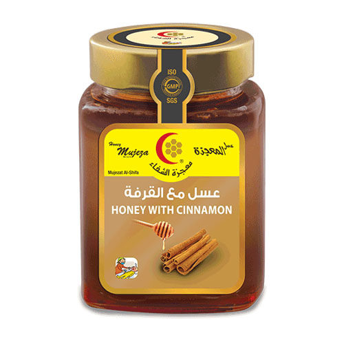 Honey with Cinnamon & Turmeric 300gm (DARSEEN)
