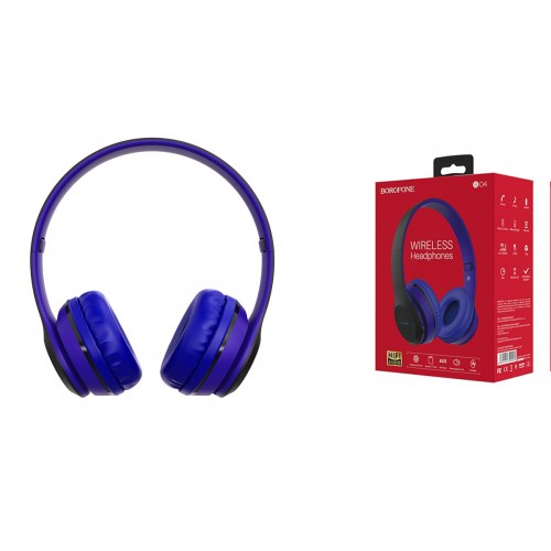BO4 Charming rhyme wireless headphones Blue