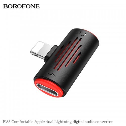 BV6 Comfortable Apple dual Lightning digital audio converter
