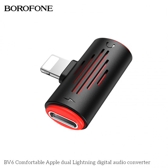 BV6 Comfortable Apple dual Lightning digital audio converter