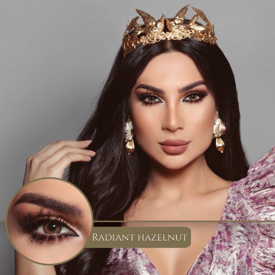 Bella Contact Lens - Shiraz Collection - Radiant Hazelnut
