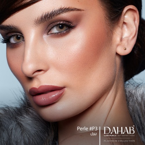 Dahab Contact Lens - Platinum Collection - Perle