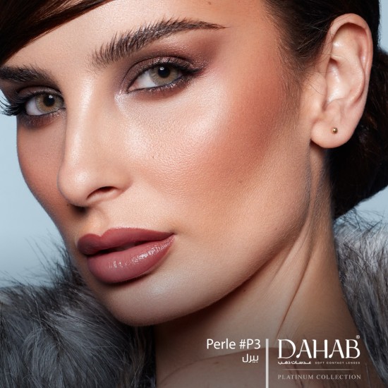 Dahab Contact Lens - Platinum Collection - Perle