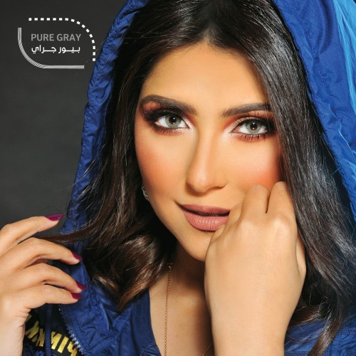 Flex Contact Lens - Pure Collection - Pure Gray