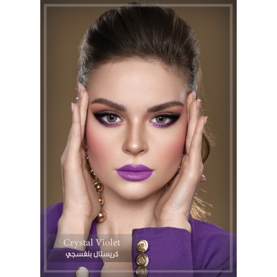 Loroyal Contact Lens - Crystal Group Collection - Crystal Violet