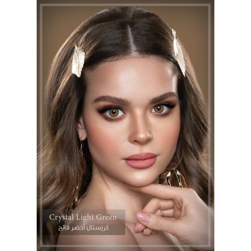 Loroyal Contact Lens - Crystal Group Collection - Crystal Light Green