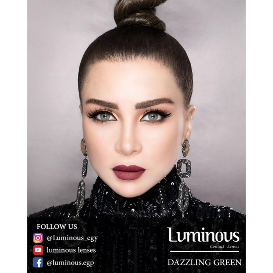 Luminous Contact Lens - Dazzling Green