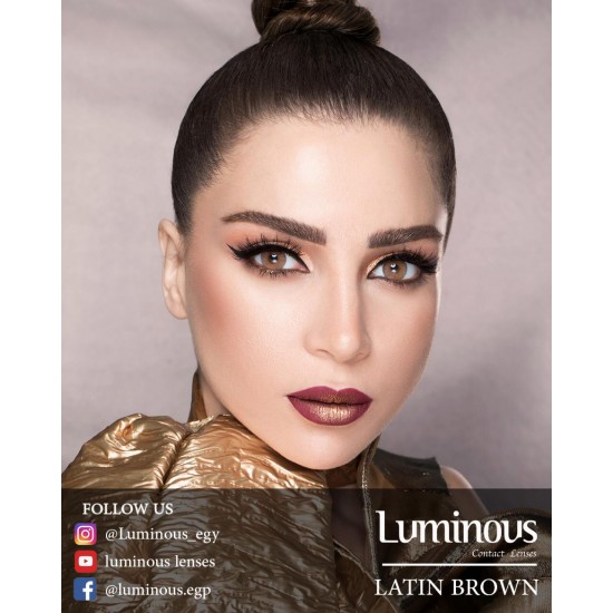 Luminous Contact Lens - Latin Brown