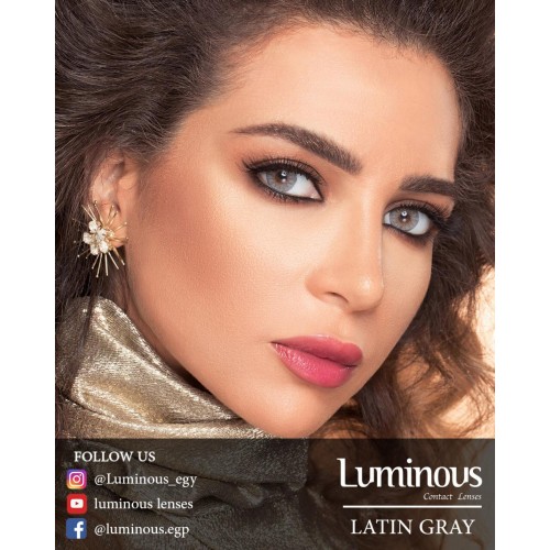 Luminous Contact Lens - Latin Gray