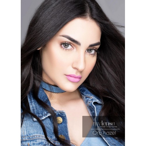 My Lense Contact Lens - Oro Hazel