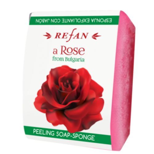 Peeling Soap Sponge (Rose from Bulgaria)