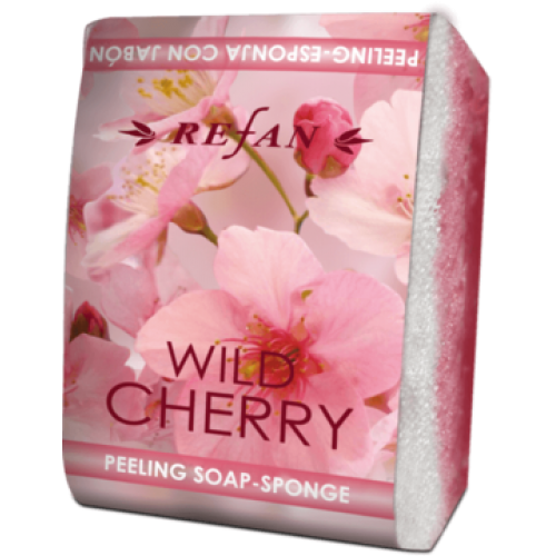 Peeling Soap Sponge (Wild Cherry)