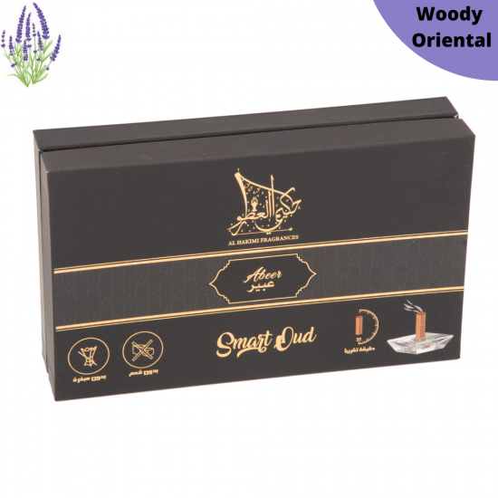 Abeer Smart Oud - 10 Sticks with A Crystal Stand
