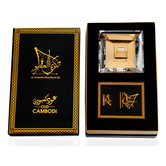 Smart Oud Cambodi Pure Agarwood - 10 Sticks with A Crystal Stand