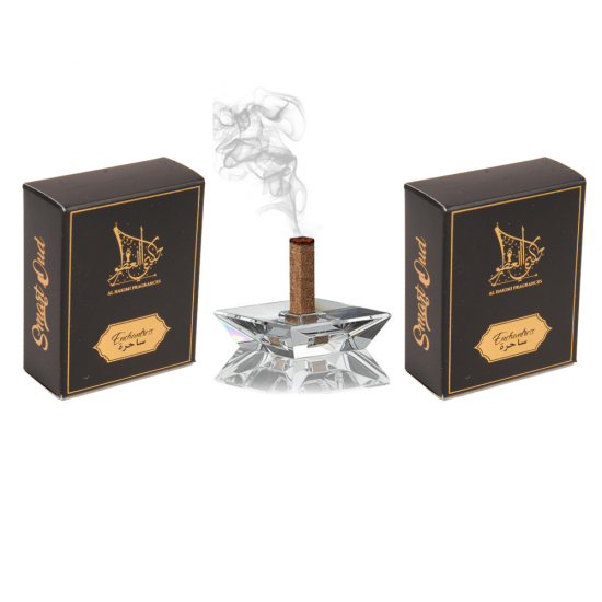 Enchantress Smart Oud - 10 Sticks with A Crystal Stand
