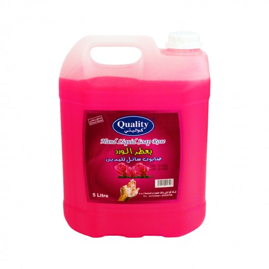 CARTON 4 PCS QUALITY HAND LIQUID SOAP - 5 ltr