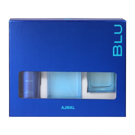 BLU GIFT SET (EAU DE PARFUM 90 ML, EAU DE COLOGNE 90 ML, DEODORANT 200 ML)