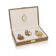 SHAMS COLLECTIONS GIFT SET (DAHN OUDH  AL SHAMS EAU DE PARFUM 30 ML, DAHN OUDH  AL SHAMS CONCENTRATED PERFUME 3 ML, MUKHALLAT  AL SHAMS EAU DE PARFUM 50 ML)